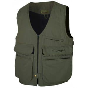 Chaleco doble morral caqui rip stop "teleno