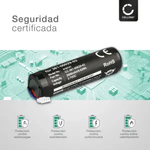 Batería Garmin T5 TT15 Compatible