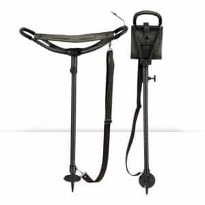 Bastón- Asiento de caza color negro