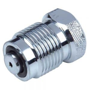 Adaptador DIN 300 Macho- 1/4 BSP Hembra con junta