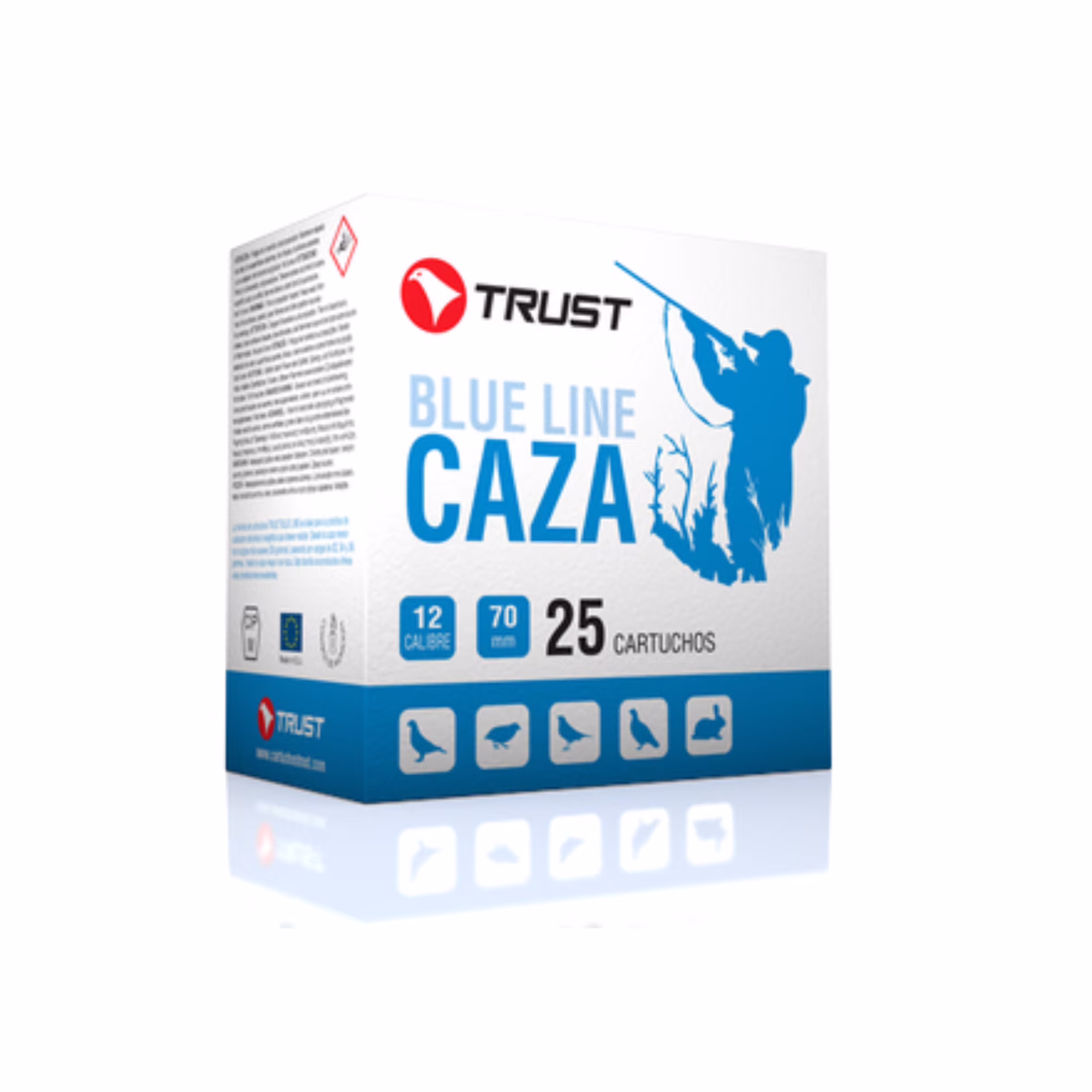 Cartucho Caza Trust 3/36 Gr Calibre 12/70