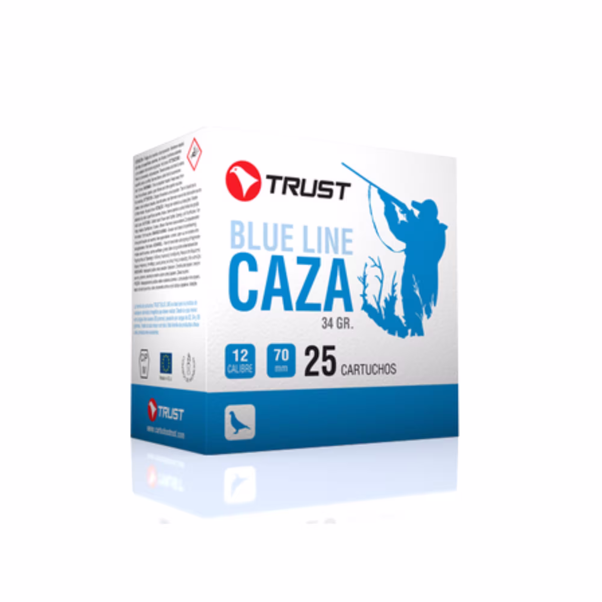 Cartucho Caza Trust 3/34 Gr Calibre 12/70